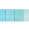 Set 4 prosoape 70x140cm bumbac 100%, BHPC, 801 Water Green