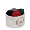 Set 4 prosoape bumbac 100%, Beverly Hills Polo Club, cod Imagine - Green, Red , Black,  Grey