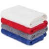 Set 4 prosoape bumbac 100%, BHPC, Wash 11 White Red Blue Grey