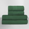 Set 4 prosoape bumbac 100% cu bordura greceasca, Family Pack Verde