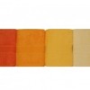 Set 4 prosoape bumbac 100%,Hobby Home, 50x90 cm, Rainbow - Galben