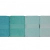 Set 4 prosoape bumbac 100%,Hobby Home, 50x90 cm, Rainbow - Water Green