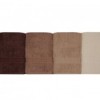 Set 4 prosoape bumbac 100%,Hobby Home, 70x140 cm, Rainbow - Brown