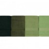Set 4 prosoape bumbac 100%,Hobby Home, 70x140 cm, Rainbow - Green