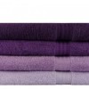 Set 4 prosoape bumbac 100%,Hobby Home, 70x140 cm, Rainbow - Lilac