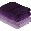 Set 4 prosoape bumbac 100%,Hobby Home, 70x140 cm, Rainbow - Lilac