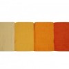 Set 4 prosoape bumbac 100%,Hobby Home, 70x140 cm, Rainbow - Yellow