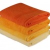 Set 4 prosoape bumbac 100%,Hobby Home, 70x140 cm, Rainbow - Yellow