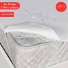 Set 5 protectii saltea tip hotel impermeabile din frotir 160x200cm