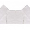 Set 6 prosoape 30x50cm bumbac 100%,Hobby Home, Alb