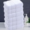Set 6 prosoape albe 50x90 cm, bumbac Pakistan, 550 g/mp, moi și absorbante