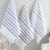 Set 6 prosoape bucatarie Tivoli Saheser bumbac 100% jacquard 40x60 cm cu dungi