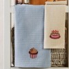 Set 6 prosoape bucatarie cu broderie cu prajituri delicioase, 40x60cm, Eponje Home