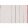 Set 6 prosoape maini, 50x85 cm, Eponj Home, Fitilli Roz/Alb