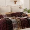 set cuvertura Floransa bej-maro 240x260cm Saheser Home