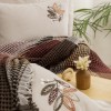set cuvertura Floransa bej-maro 240x260cm Saheser Home