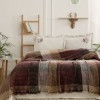 set cuvertura Floransa bej-maro 240x260cm Saheser Home