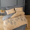 Set de pat 4 anotimpuri bumbac 100% ranforce, Cotton Box, Vera - Grey