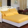 Set husa de pat din damasc+ 2 fete de perna pentru saltea de 180x200cm DAM10