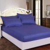 Set husa de pat din damasc+ 2 fete de perna pentru saltea de 180x200cm DAM15