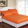 Set husa de pat din damasc+ 2 fete de perna pentru saltea de 180x200cm DAM9
