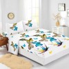 Set husa de pat din finet + 2 fete de perna pentru saltea de 180x200cm HPF331