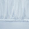 Set husa de pat din tricot + 2 fete perna, saltea 160x200cm, TAC, bleu