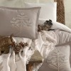 set lenjerie pat cu cuvertura muselina Clasy Home Loreva V1
