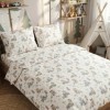 Lenjerie pat dublu Ursuleti veseli, bumbac satinat, husa pilota 220x240, cearsaf drept 240x270, 4 piese