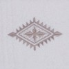 Set matrimonial 2 halate baie +4 prosoape, Alb/Roz
