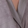 Set matrimonial bambus si bumbac, Cotton Box, Damson/Grey