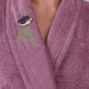 Set matrimonial bambus si bumbac, Cotton Box, Damson/Grey