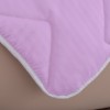Set Pilota Lana Iarna 200x215cm Policoton Lila + 2 Perne Albe