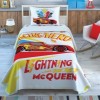 Set pique Lenjerie si Cuvertura bumbac 100%, Cars McQueen