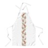 Sort de bucatarie Craciun cu crengute decorative, bumbac 100%, Tisa