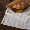 suport farfurie servet masa bumbac crem dungi majori set 4