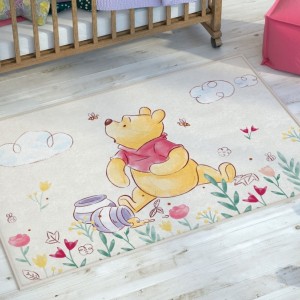 Covor pentru copii cu Winnie the Pooh în natură, perfect pentru camere de joacă, 80x120 cm