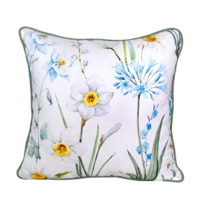 Față pernă decorativă 45x45cm, Flori de primavara F26