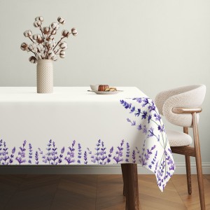 Fata de masa bumbac 100%, 140x220cm, Club Cotton, Lavanda