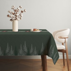 Fata de masa Craciun bumbac 100% 140x320cm, Checo