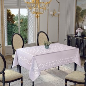 Fata de masa impermeabila alba Jakar Pano 160x220cm, model decorativ