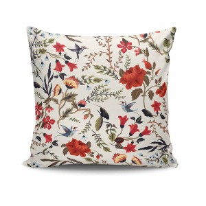 Fata perna decorativa 43x43cm, Floral 01