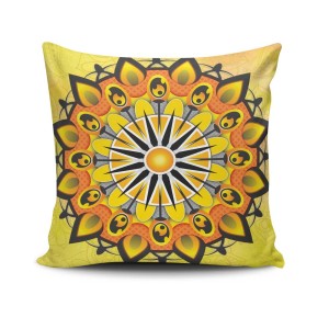 Fata perna decorativa 43x43cm, Mandala 21