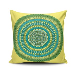 Fata perna decorativa 43x43cm, Mandala 39