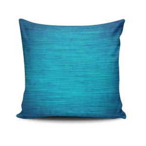 Fata perna decorativa 43x43cm, Turcoaz