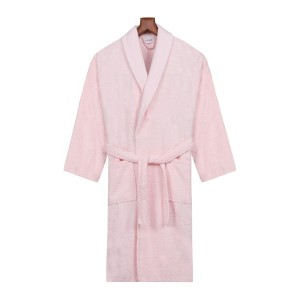 Halat baie unisex bumbac 100%, marime L, Yade Rose
