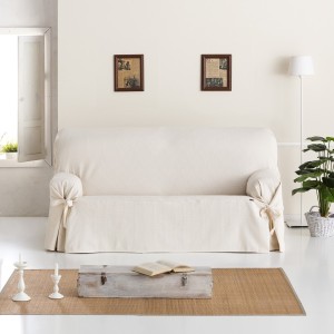 Husă Universală canapea 2 Locuri jacquard, Bianca, C0 Ecru