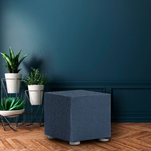 Husa bielastică pentru puf 40x40 cm, Premium ROC, C/03 Albastru – fixare perfectă și protecție