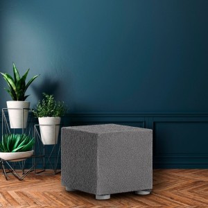 Husa bielastică pentru puf 40x40 cm, Premium ROC, C/16 Gri Antracit – protecție optimă și design modern