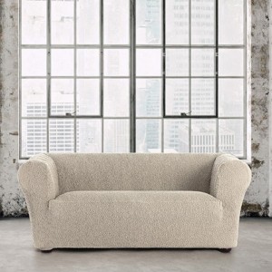Husa bielastica canapea 3 locuri Chesterfield Premium ROC C/0 Bej deschis